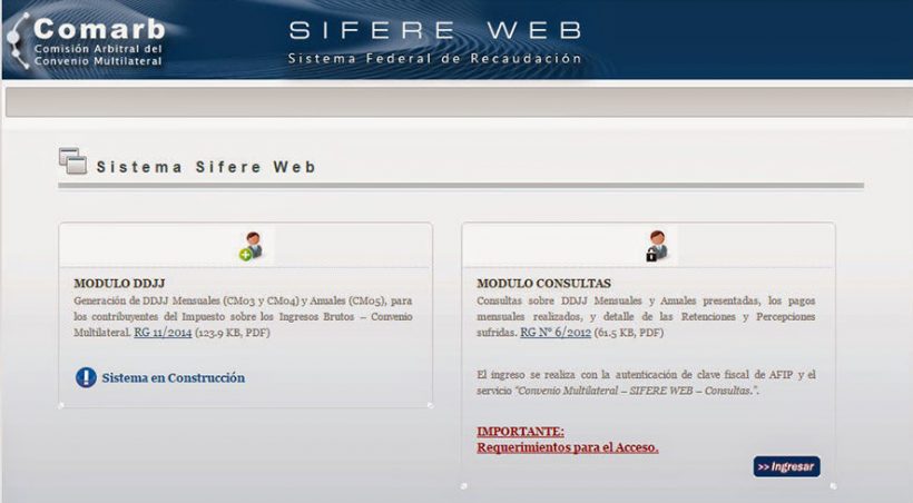 SIFERE WEB
