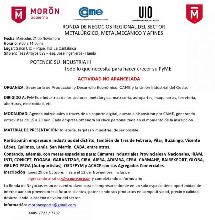 convocatoria
