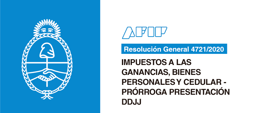 AFIP: Impuestos a las Ganancias, Bienes Personales y Cedular- Prórroga presentación DDJJ