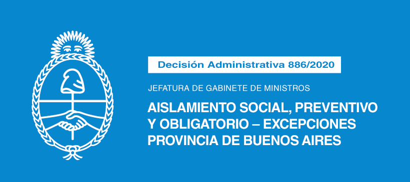 JEFATURA DE GABINETE DE MINISTROS: Aislamiento Social, Preventivo y Obligatorio – Excepciones Provincia de Buenos Aires