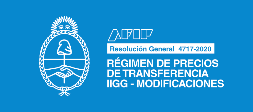 AFIP: Régimen de Precios de transferencia. – IIGG – Modificaciones
