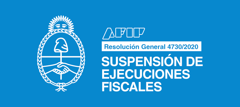 AFIP: Suspensión de ejecuciones fiscales.