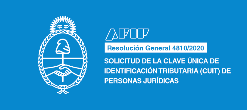 AFIP: Solicitud de la Clave Única de Identificación Tributaria (CUIT) de personas jurídicas