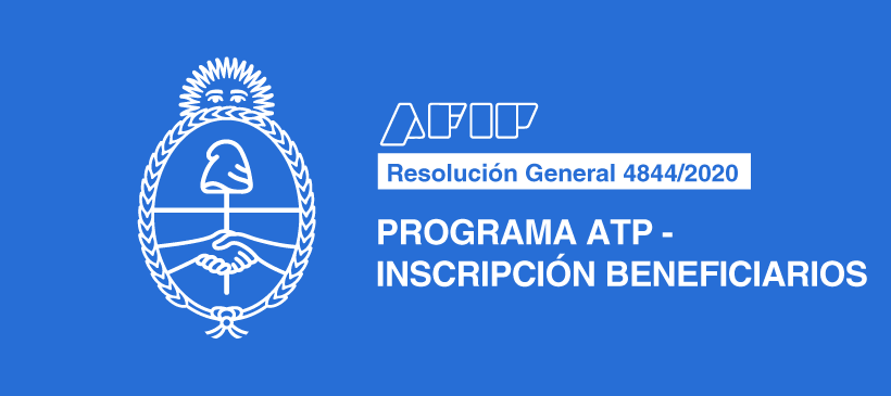AFIP:Programa ATP – Inscripción beneficiarios