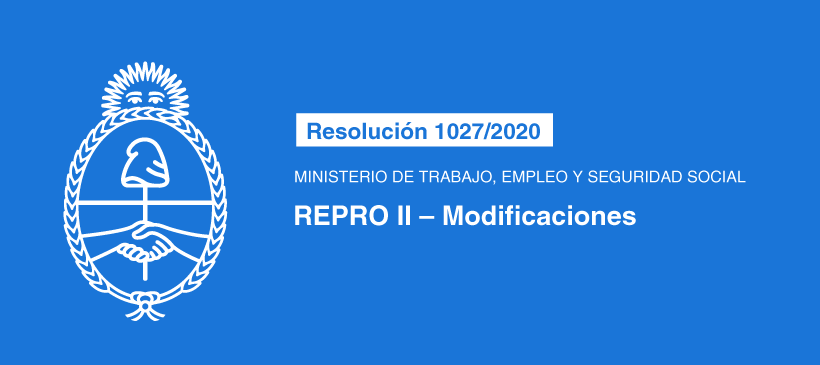MINISTERIO DE TRABAJO, EMPLEO Y SEGURIDAD SOCIAL: REPRO II – Modificaciones