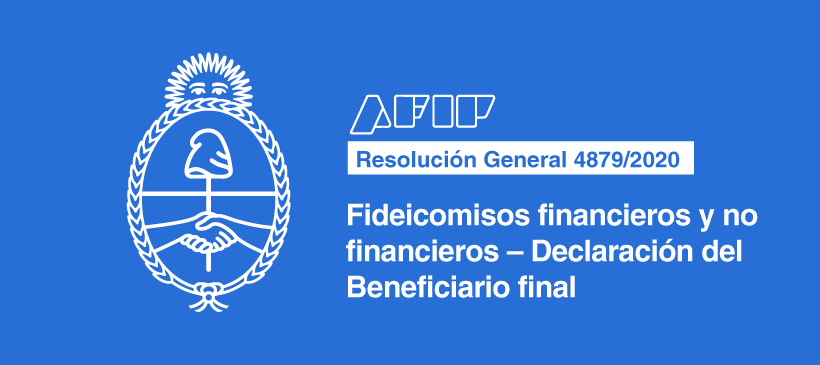 AFIP: Fideicomisos financieros y no financieros – Declaración del Beneficiario final