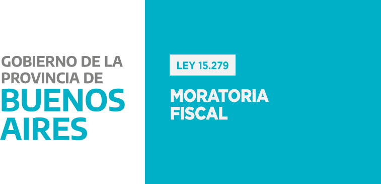 PBA – Ley 15.279 – Moratoria fiscal