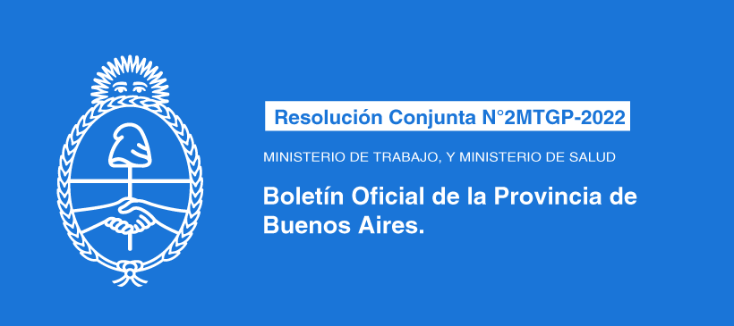Boletín Oficial PBA – Ministerio de Trabajo y Ministerio de Salud.
