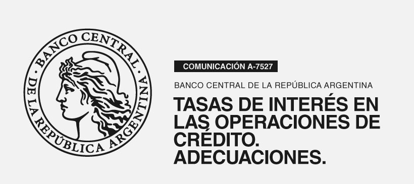 BANCO CENTRAL DE LA REPÚBLICA ARGENTINA: Tasas de interés en las operaciones de crédito. Adecuaciones