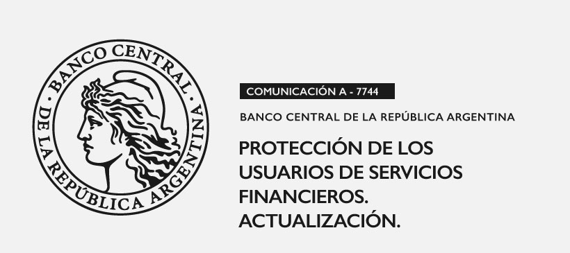 BCRA : Protección de los usuarios de servicios financieros. Actualización.