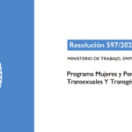 MINISTERIO DE TRABAJO, EMPLEO Y SEGURIDAD SOCIAL: Programa Mujeres y Personas Travestis, Transexuales Y Transgénero en la Industria 4.0