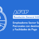 AFIP: Empleadores Sector Salud. Contribuciones Patronales con destino al SIPA. Eximición y Facilidades de Pago