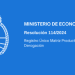 MINISTERIO DE ECONOMIA: Registro Único Matriz Productiva – RUMP -. Derogación