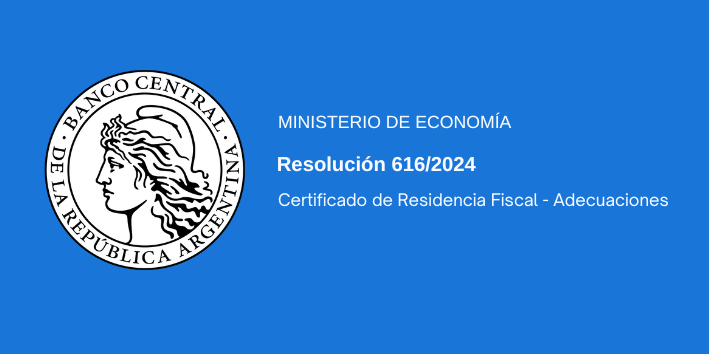 MINISTERIO DE ECONOMIA: Certificado de Residencia Fiscal – Adecuaciones